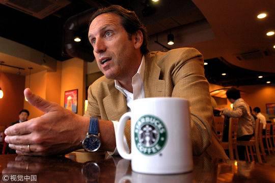 霍華德·舒爾茨。圖片來源：視覺中國