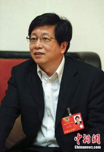 全国政协委员、中国航天科技集团科技委主任包为民(中新闻 图)