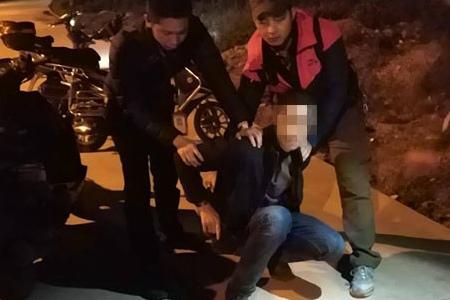 中国新闻网:男子深夜持刀抢劫摩的女司机 作案10分钟即被抓