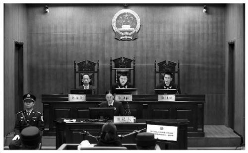 图为庭审现场（图片由杭州市中院提供）