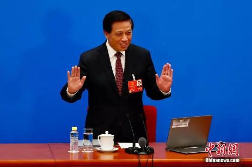发言人张业遂。<a target='_blank' href='http://www.chinanews.com/'>中新社</a>记者 富田 摄 发言人张业遂。中新社记者 富田 摄