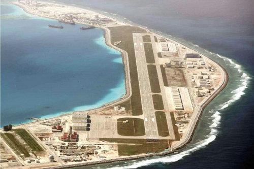 参考消息:菲媒：中国南海岛礁海空军基地建设进入最后阶段