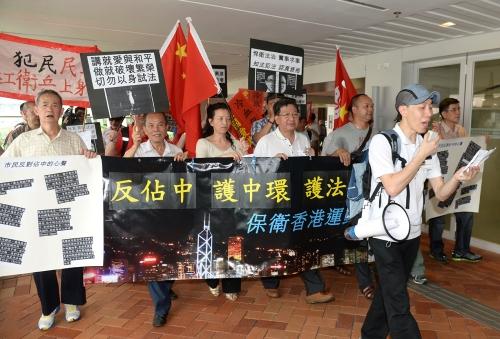 对于非法“占中”香港社会表现出极大不满（图源：港媒）