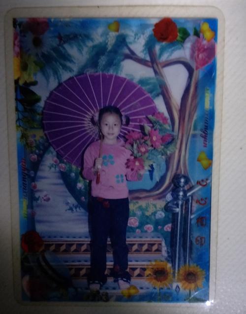 苏女士女儿杨敏小时候的照片