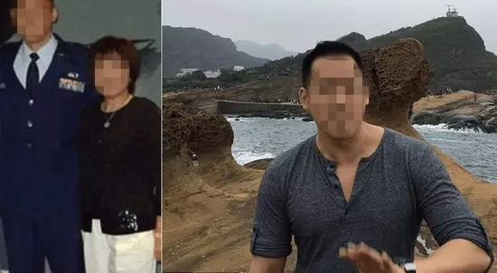 ▲Richard和母亲图据网络