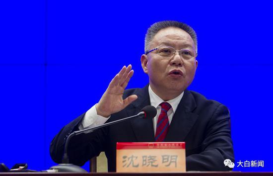 沈晓明(资料图)