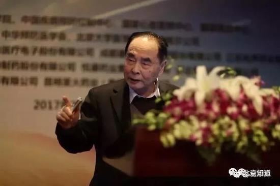 侯云德。图片来源:健康报