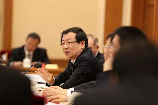 与会人员发言