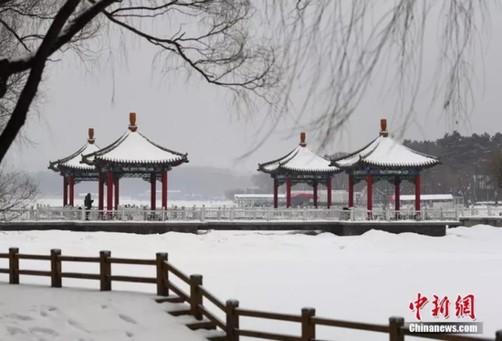 今年2月，吉林迎“史上第二”规模降雪。来源：中新网