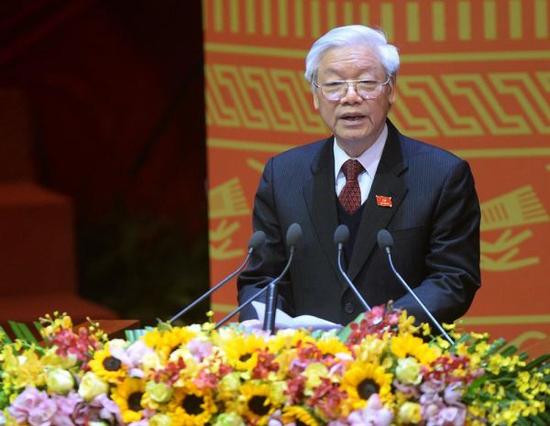 资料图:越共总书记阮富仲