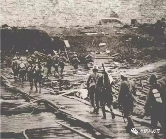 ▲ 攻陷南京的日军