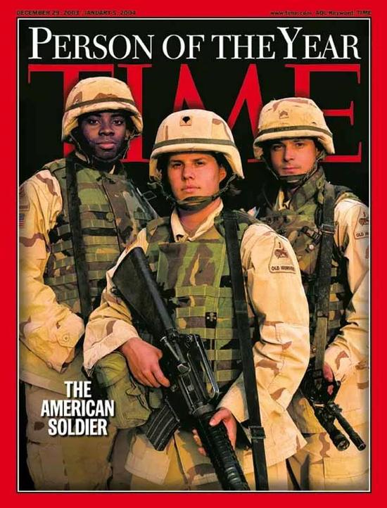 2003年,美国军人,参与伊拉克战争的美国军队