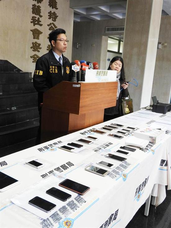 台湾诈骗大陆民众3个月就高达上千万人民币!(图片来源:台湾“中国时报”)