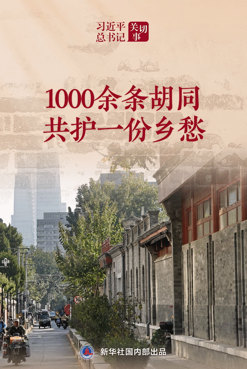 习近平总书记关切事|1000余条胡同共护一份乡愁