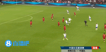 惨败！中国女足0-8英格兰 女足全场遭压制 控球仅3成+6射门2射正