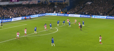 英超：切尔西1-1阿森纳，马丁内利先拔头筹，内托远射扳平