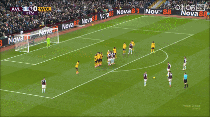 英超-维拉1-0狼队3连胜暂升第三&狼队7连败 卡马拉世界波制胜