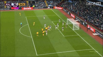 英超-维拉1-0狼队3连胜暂升第三&狼队7连败 卡马拉世界波制胜