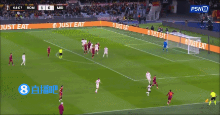 欧联杯-罗马2-1中日德兰 艾纳维凌空斩制胜沙拉维建功