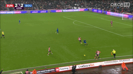 让二追三!桑德兰3-2逆转伯恩茅斯 勒费点射特劳雷布罗比建功