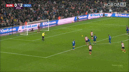 让二追三!桑德兰3-2逆转伯恩茅斯 勒费点射特劳雷布罗比建功