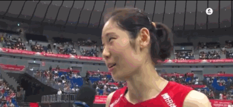 朱婷接受採訪