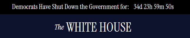进入第36天 美联邦政府“停摆”时长破历史纪录
