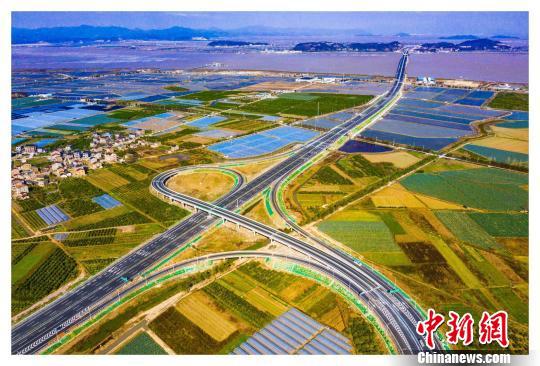 浙江沿海高速公路。浙江交通 供图