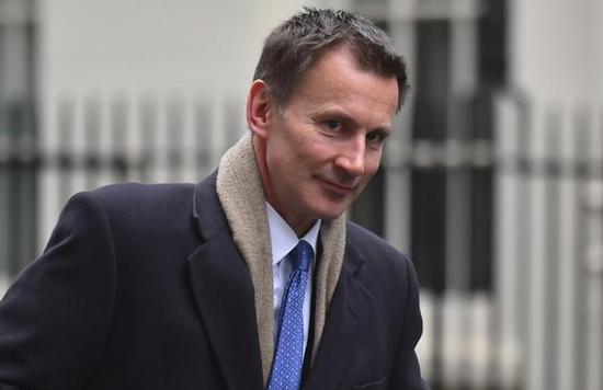 英國新任外交大臣傑里米·亨特 東方IC 圖