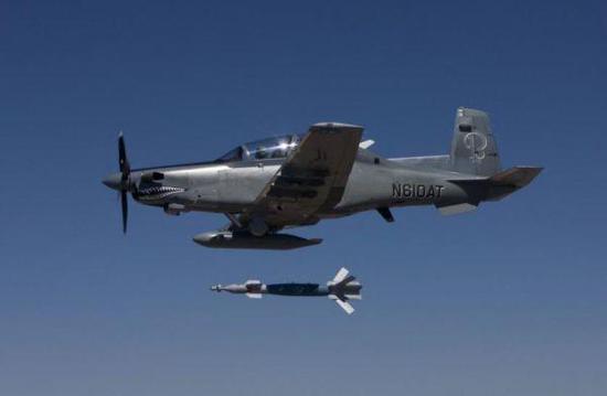 AT-6輕型攻擊機(資料圖片)