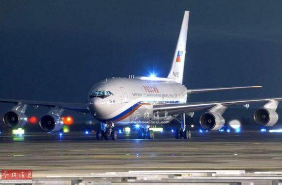 資料圖：普京的專機。