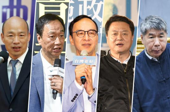 国民党提名初选名单(来源:台媒)