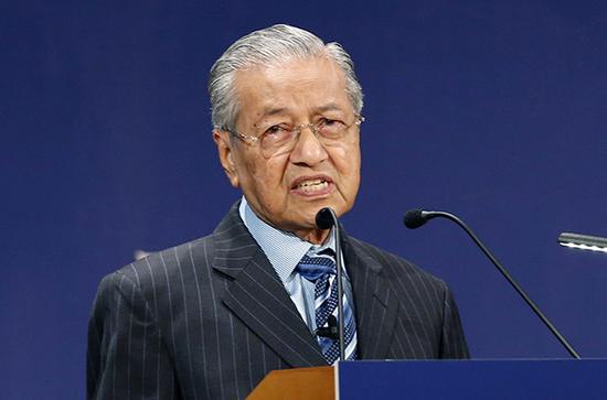 马来西亚总理马哈蒂尔。东方IC 资料图