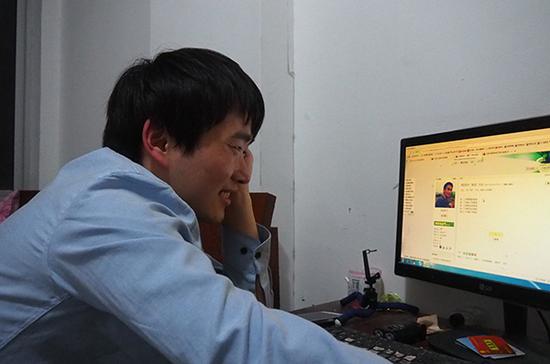 2017年11月7日,徐孟南看自己曾经写的博客,忍不住笑了