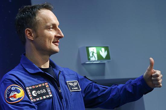 德国宇航员马蒂亚斯·毛勒。视觉中国 资料图