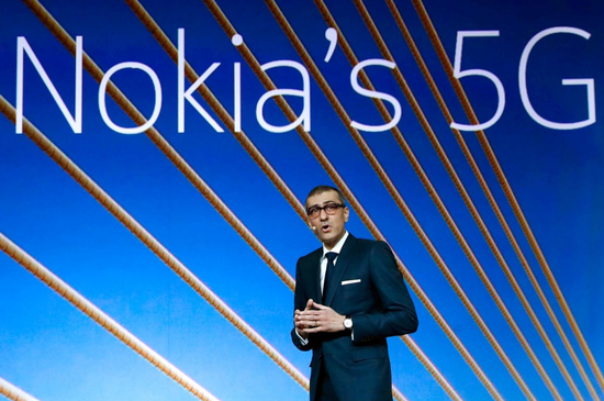 诺基亚首席执行官拉杰夫·苏立(Rajeev Suri)
