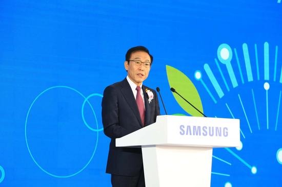 三星电子首席执行官金奇南社长 图片来源:集微网