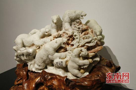 林亨云作品《寒冬一霸》