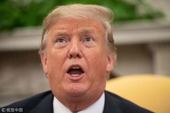 美国总统特朗普（图源：视觉中国）