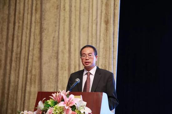 中国仲裁法学研究会副秘书长陈建致辞