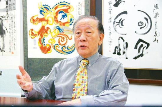 郁慕明系新党党主席(图片来源:台湾“联合新闻网”)