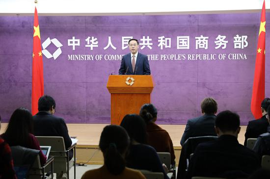 商务部新闻发言人高峰 来源:商务部网站