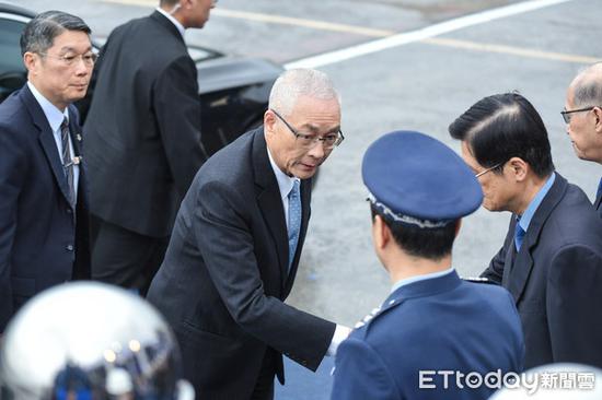 国民党主席吴敦义。(图片来源:台湾“东森新闻云”)