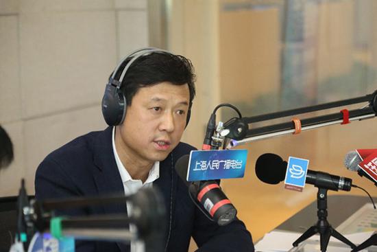 4月22日，上海市人社局局长赵祝平参加“2018上海民生访谈”节目。
