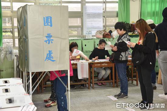 台媒预估台湾2020大选投票率冲高。(图片来源:台湾“东森新闻云”)