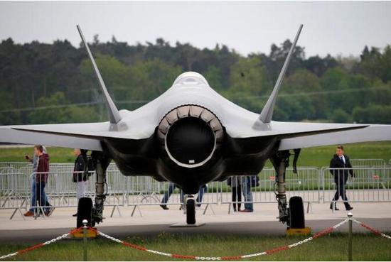 为土耳其制造的F-35被滞留与亚利桑那州。(图:路透)