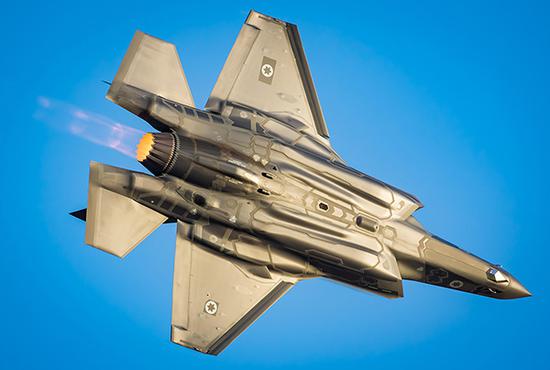以色列空军装备的F-35I战机,其目前订购了50架,未来可能增购这种战机。
