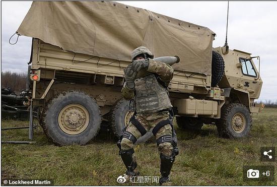 测试显示,该系统可增强士兵耐力 图据《每日邮报》