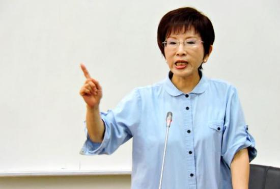 國民黨前主席洪秀柱 資料圖