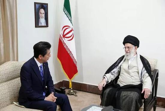 ▲袭击发生时日本首相正在访问伊朗
